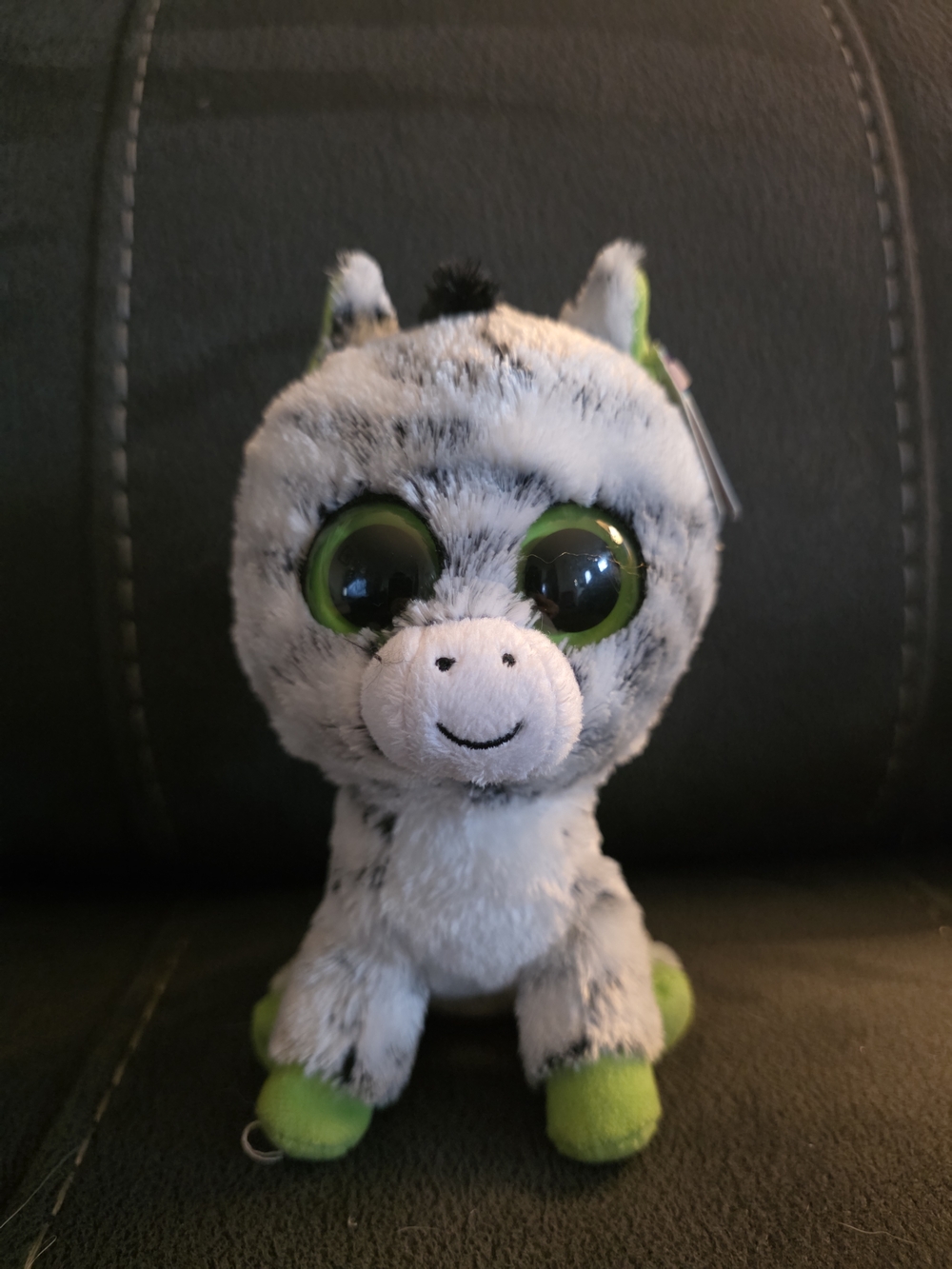Ty Beanie Boo ZIG-ZAG  Zebra Plush 6" New
